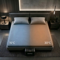 Surmatelas chauffant et rafraîchissant à circulation d'eau toutes saisons, contrôle intelligent de la température à deux zones, sans rayonnement électromagnétique