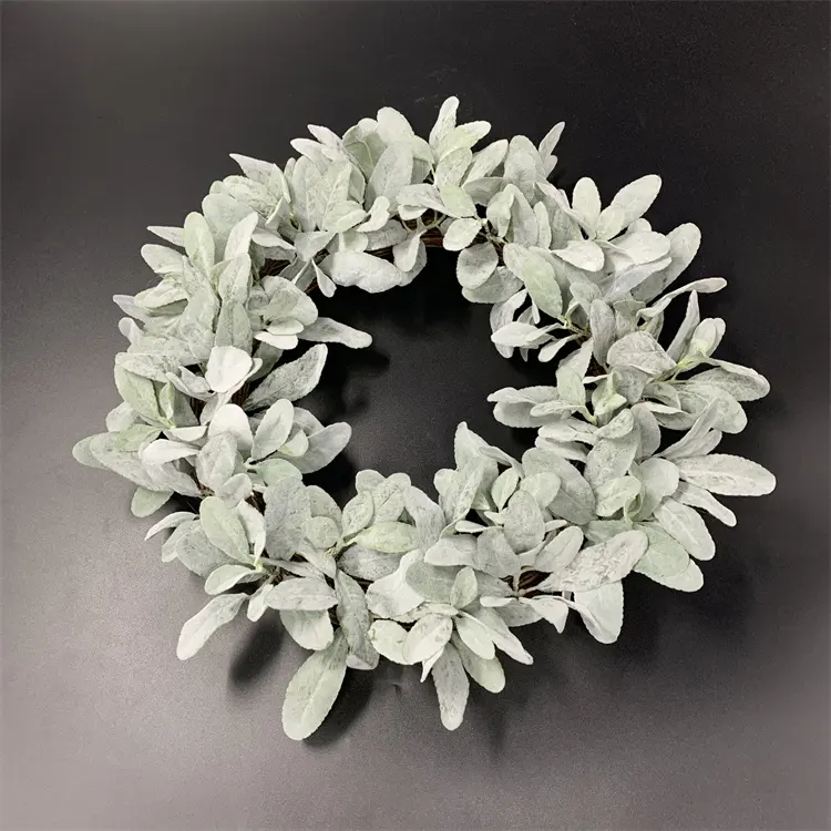 QSLH Ti108 Luxus Weihnachts kranz dekorative Blumen Kränze Weihnachts girlanden Kränze für zu Hause Bauernhaus Haustür