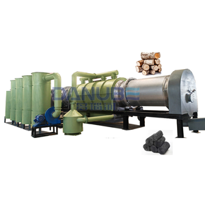 Horno de carbonización de biomasa de tambor continuo de fácil instalación para cáscaras de semillas de girasol - Product Image 1