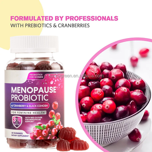 Suni หมากฝรั่งโปรไบโอติกสำหรับผู้หญิงวัยหมด<span class=keywords><strong>ประจำเดือน</strong></span>ฉลากส่วนตัวสำหรับการสนับสนุนทางเดินอาหารและสุขภาพของลำไส้ - Product Image 4