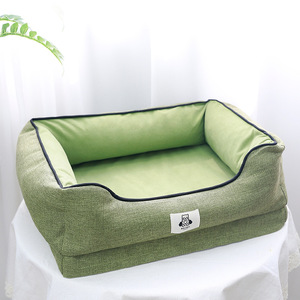 ที่นอนสุนัขสี่ฤดูแบบถอดซักได้ พร้อมฟองน้ำรูปไข่เสริมความหนา อุ่นกว่าที่นอนหมี - Product Image 4