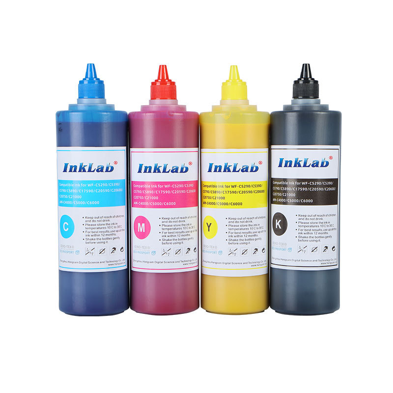 Inklab 4 Colors CMYK 500g Water