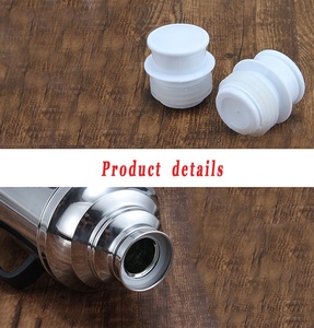 Bình Nước Dung Tích Lớn Bằng Thép Không Gỉ Bình Giữ Nhiệt Nắp Phẳng Có Cấu Trúc Hai Lớp Bảo Quản Nhiệt 24 Giờ - Product Image 4