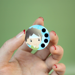 Bán buôn trán bé Nhiệt kế tùy chỉnh nhiệt độ bé trẻ em phim hoạt hình trán Nhiệt kế - Product Image 1