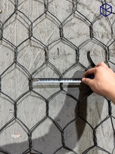 Panier Gabion 100x120mm Maille 2.5mm Revêtement PVC Anti-rouille Supérieur Cage à Pierre pour Ingénierie Mur de Soutènement Coastal Soudage Découpe Hebei - Product Image 4