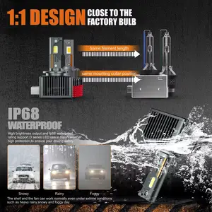 2024 Super Bright Waterproof D1S D2S D3S D4S D5S D8S Led Headlight High Power Xenon Car Headlight Bulb For Universal Car