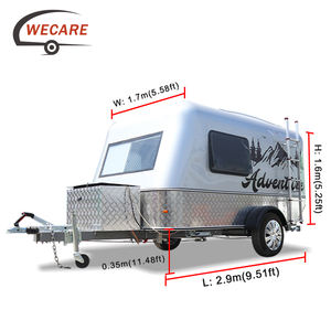 Wecare 290*170*160cm Remorque de <span class=keywords><strong>camping</strong></span> en forme de larme à prix avantageux - Product Image 2