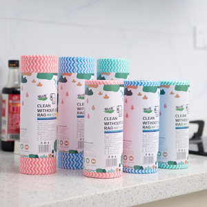 Rouleau de serviettes de cuisine jetables non tissées, vente en gros - Product Image 2