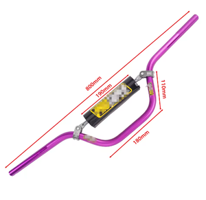 适用于 KLX DRZ 110 摩托车的铝制 22 毫米越野 SE 车把，带横杆和护胸 - Product Image 3