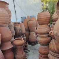 Pot rond en fibre de verre pour grand arbre, grands bacs à plantes, Pilaren Binnen Bloempot, grands pots à plantes dorés de luxe, vase ou pot blanc