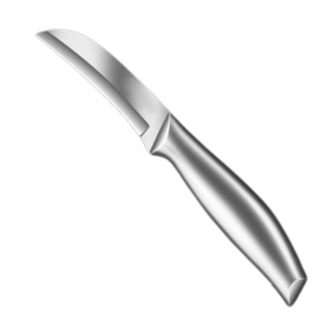 All Steel Bending Knife V Shape Blade Portable Fruit Cutter For Watermelon Pineapple Banana - Product Image 4