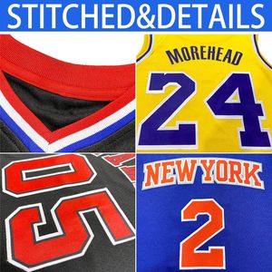 Maillot de basket-ball personnalisé, nom et numéro brodés, col en v, évacuation de l'humidité, pour hommes et jeunes, chemise de sport athlétique - Product Image 3