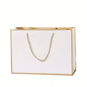 ถุงกระดาษพิมพ์โลโก้สั่งทำพิเศษสำหรับเครื่องประดับและเครื่องสำอาง พร้อมโลโก้ของคุณเอง - Product Image 5