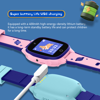 Jam Tangan Anak 2025 HW-C7 Baru dengan Fungsi Panggilan SOS, Kartu SIM, Fungsi Foto, Tahan Air IP65, Jam Tangan Pintar 2G untuk Anak