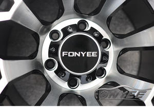 Fonyee roue tout-terrain 15x10 6x139.7 moyeu Concave en aluminium fonte basse pression multi-rayons 4x4 jantes noires en fonte en gros pour Jeep - Product Image 5