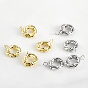 Accessoires plaqués or fin Resoul, pendentifs et breloques <span class=keywords><strong>pour</strong></span> <span class=keywords><strong>la</strong></span> fabrication de bijoux, bracelets et boucles d'oreilles faits main, en gros - Product Image 2