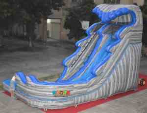 Toboggan aquatique gonflable commercial durable en PVC Rocky Rapids avec piscine pour enfants <span class=keywords><strong>et</strong></span> adultes - Product Image 3