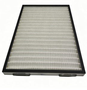 Pré-filtre avec poignée et ensemble de filtres à air d'admission G4 pour la ventilation industrielle, filtres à air trapézoïdaux et à cadre galvanisé - Product Image 3
