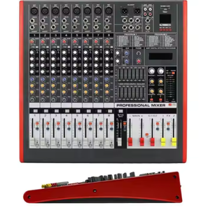 Chuyên nghiệp đôi marshalling nhóm 8 kênh Mixer giai đoạn hiệu suất âm nhạc ghi âm trộn giao diện điều khiển - Product Image 2