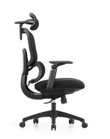 Promotion bureau debout rembourré de luxe Hbada ergonomique nouveau design chaise de bureau de mobilier moderne