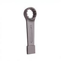 Clé à douille à chocs robuste de type allemand TD1201D, clé à anneau à chocs de 1-9/16" à 1-7/8" pour travaux industriels de boulonnage