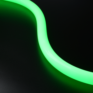 Hot bán linh hoạt Silicone 360 phát ra dải Neon IP65 Trắng/RGB/RGBW 24V miễn phí uốn cong làm nổi bật 25mm đường kính Neon dẫn ánh sáng - Product Image 2