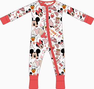 Pakaian Bayi Baru Lahir Grosir RTS untuk Anak Laki-laki dan Perempuan, Pakaian Bayi Bambu Kustom, Romper Bayi Kasual Dua Arah, Piyama Bambu Lengan Panjang untuk Anak-anak - Product Image 5