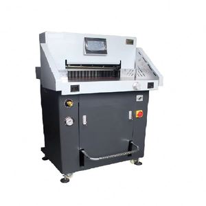 Machine de découpe de papier automatique hydraulique électrique numérique à écran tactile ST-H720R 720 mm 80 mm d'épaisseur - Product Image 2