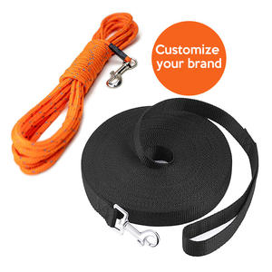 Özel uzun eğitim evcil hayvan tasması uzatılabilir köpek yavrusu naylon Pet 50m köpek kurşun açar - Product Image 6