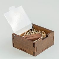 Großhandel Maßgefertigte Unbehandelte Kiefernholz-Schiebedeckel-Verpackungsbox mit Acryldeckel