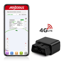 Dispositivo GPS OBD Inalámbrico Mini para Coche con Seguimiento en Tiempo Real por Google Link, 4G, Plug and Play, Detección ACC, Rastreador GPS para Vehículos ODBII