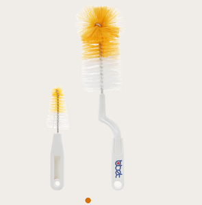 Set di Spazzole per la Pulizia di Biberon e Tettarelle con Rotazione Manuale, Set di Spazzole per Biberon - Product Image 1