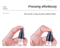 Testeur de parfum à rouleau de 10ml de marque d'impression de logo personnalisé petit atomiseur de voyage vaporisateur en verre