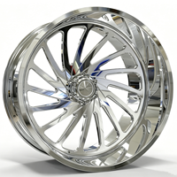 Jantes forgées SL 26 28 30 pouces 22X12 24X12 24X14 26X14 26X16 6x139.7 8X170 8X180 Polies à déport profond pour Ford F-150 RAM 1500