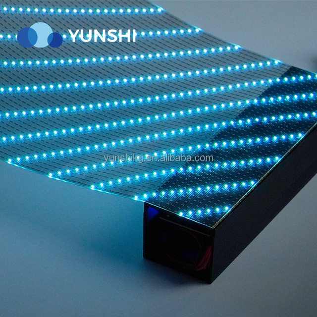 LED Flexible Transparent Display Digital Film Transparency Crystal LED Glass Film on Window Animation Function