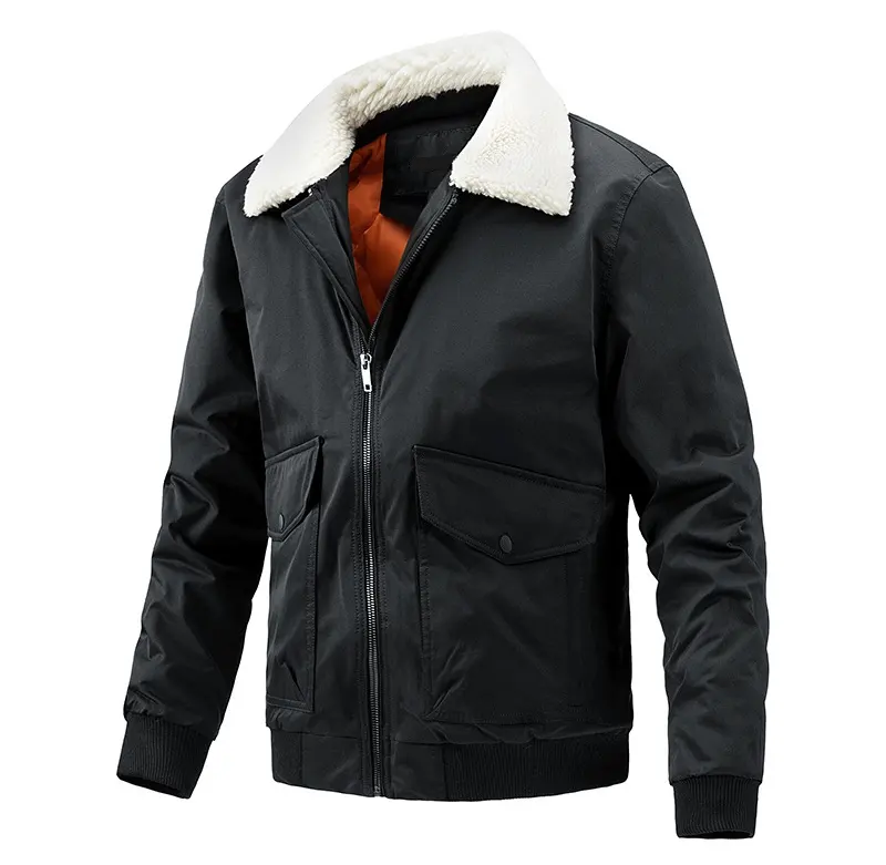 cotton-padded jacket 2022 autumn and winter new men's large thin cotton jacket casual work coat Korean fashion men's wear