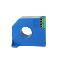 Capteur de courant de fuite CA 0-20mA 50mA 100mA 1A 2A 5A 10A / 4-20mA 0-10V RS485 Transmetteur de micro-courant de fuite