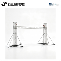 Estructura Modular de Aluminio Resistente, Torre de Elevación, Marco Modular de Instalación Rápida para Montaje de Escenarios en Conciertos en Vivo