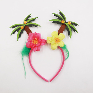 Accessori per Feste a Tema Hawaiano, Cerchietti Ispirati alle Vacanze al Mare per Costumi e Spettacoli - Product Image 4