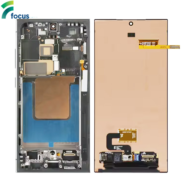 Wholesale for Samsung S24 Ultra Pantalla Lcd Original Oled With Frame S24 5G Screen Replacement for Galaxy S 24 Ultra Display