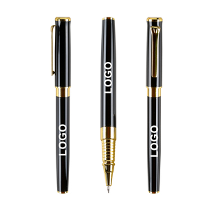 Bolígrafos de Metal de Lujo Personalizados con Logotipo, Tinta de Gel, Grabado e Impresión de Marca para Papelería de Oficina, Venta al Por Mayor - Product Image 5