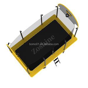 <span class=keywords><strong>Trampoline</strong></span> rectangulaire Zoshine, nouveau design, 10*14 pieds, double <span class=keywords><strong>panier</strong></span>, adapté aux enfants, avec filet de sécurité robuste, pour utilisation dans le jardin ou le parc - Product Image 6