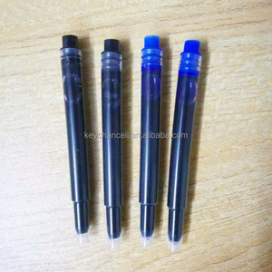 Accessori per Scrittura Cartuccia di Ricarica per Penna <span class=keywords><strong>Stilografica</strong></span> Nera e Blu da 68mm con Foro da 2.6mm e 3.4mm alle Due Estremità - Product Image 1