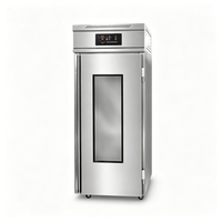 Armoire de fermentation professionnelle pour pain, 18-40 plateaux, avec pulvérisation, en acier inoxydable, pour boulangerie