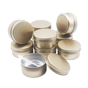 Portable Aluminum Cans Metal <b>Storage</b> Aluminum <b>Tins</b> Containers Round Aluminum Jars for Storing Spices Candies Lip Balm Candles - Product Image 4