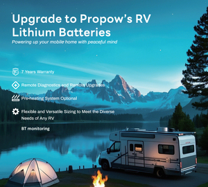 12V 150AH bán trạng thái rắn Pin propow 12V chu kỳ sâu pin lithium LiFePO4 - Product Image 5