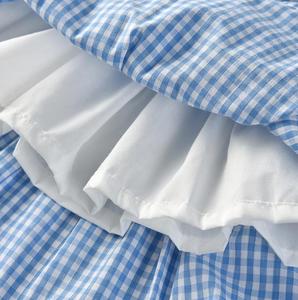 2020 été soeur <span class=keywords><strong>et</strong></span> <span class=keywords><strong>frère</strong></span> costume noeud papillon garçon à manches courtes chemise à carreaux short à bretelles bébé 2 costume - Product Image 6