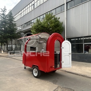 COC Mini remorque alimentaire mobile à vendre Ice Cream Fast Coffee Vending Van Truck chariots de nourriture personnalisés avec CE - Product Image 5