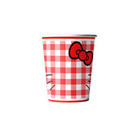 Nouvel ensemble décoratif de vaisselle et de décoration de table pour fêtes d'anniversaire, Saint-Valentin et festivals, avec motif chat et nœud, comprenant assiettes et serviettes en papier