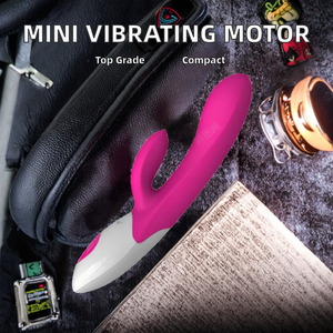 جهاز تدليك كهربائي للنساء باللون الرمادي مع محرك اهتزاز بـ10 سرعات ولعبة جنسية قابلة للتمدد - Product Image 2